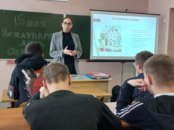 Мероприятие, посвящённое Международному дню семьи.