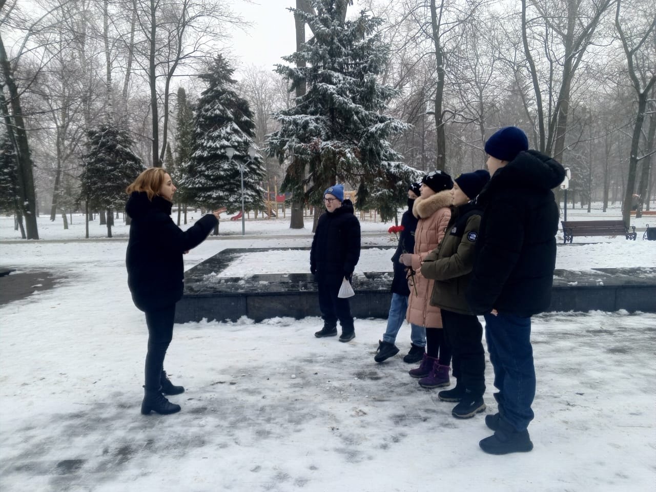 Экскурсия в парк Героев Гражданской войны.